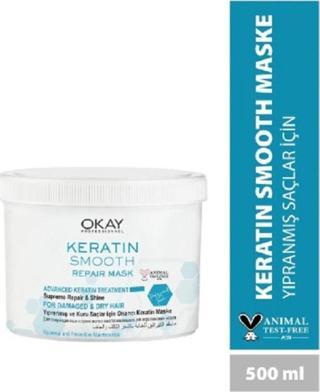 Keratin Smooth Onarıcı Maske 500 ml