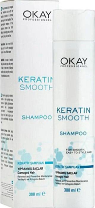 Okay Keratin Smooth Şampuan 300 ml