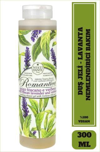 Banyo ve Duş Jeli Romantica Yabani Toskana Lavantası ve Mineçiçeği Arındırıcı Vegan Bakım 300 ml