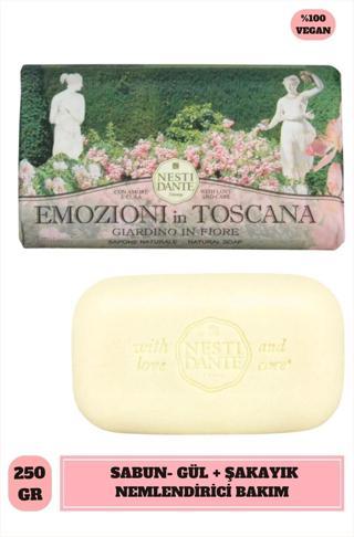 Sabun Emozioni in Toscana Blooming Garden Vegan Bakım 250 g