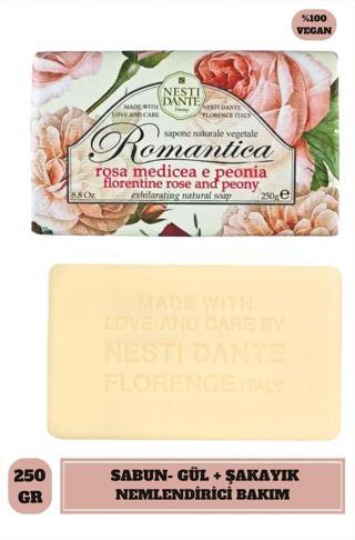 Sabun Romantica Florentine Rose and Peony Gül ve Şakayık Vegan Bakım 250 g