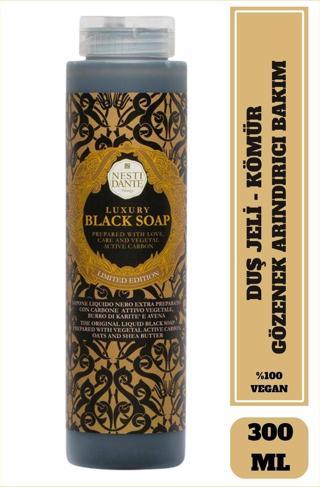 Sıvı Sabun Luxury Black Aktif Karbon Arındırıcı Vegan Bakım 300 ml