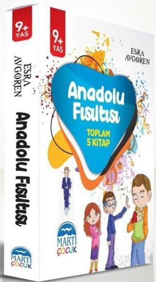 Anadolu Fısıltısı Seti - 5 Kitap Takım - Esra Avgören - Martı Yayınları Yayınevi