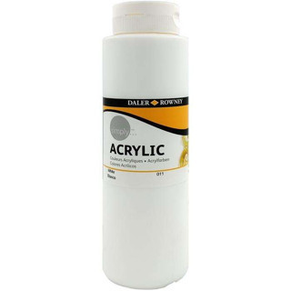 Daler Rowney Simply Akrilik Boya 750 Ml White