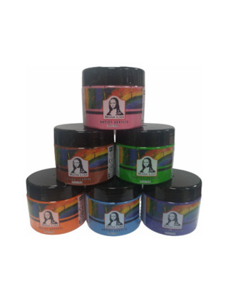 Südor Mona Lisa Akrilik Boya Seti 6 Ara Renk X 125 Ml