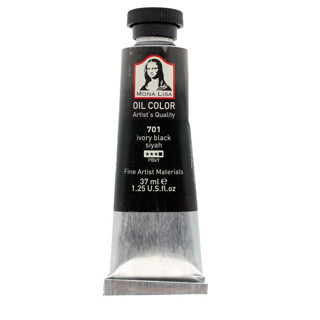 Südor Mona Lisa Yağlı Boya 37 Ml Siyah (3 Lü Paket) 701