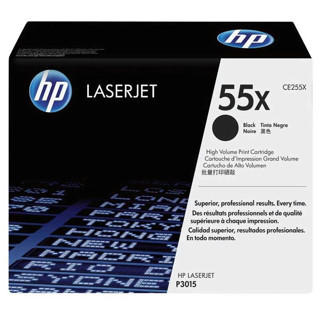 HP 55X Black Siyah 12.500 Sayfa Yüksek Kapasite Toner CE255X (KDO)