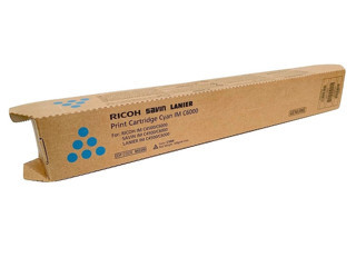 Ricoh IM C6000 Cyan Mavi Orjinal Fotokopi Toneri IM C4500-5500 22.500 Sayfa (KDO)