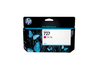 HP 727 Magenta Kırmızı 130ML Plotter Kartuşu B3P20A (KDO)