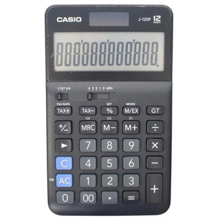 Casio J-120F 12 Hane Masa Üstü Hesap Makinesi (KDO)