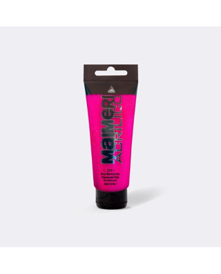 Georgian Mai Acrilico Serisi Akrilik Boya 200Ml Fluorescent Pink