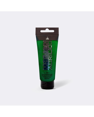 Georgian Mai Acrilico Serisi Akrilik Boya 200 Ml Permanent Green Deep