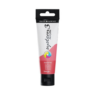 Georgian System 3 Original Akrilik Boya 150 Ml Fluoro Red