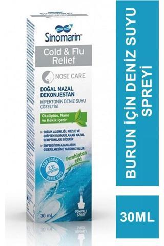 Sinomarin Cold & Flu Mini Sprey 30 Ml