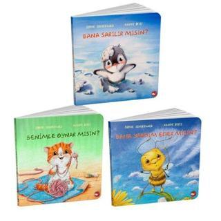 0 - 3 Yaş Resimli İnteraktif Çocuk Kitapları Set 2 - 3 Kitap Takım - Sophie Schoenwald - Beyaz Balina Yayınları