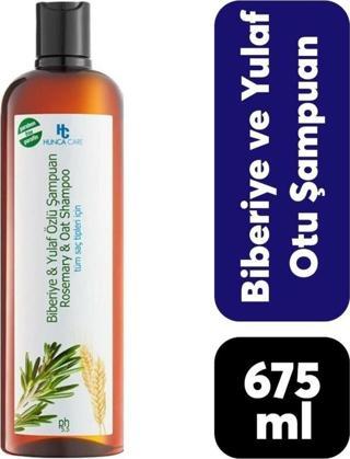 Hunca Care Şampuan 675 Ml Biberiye Yulaf