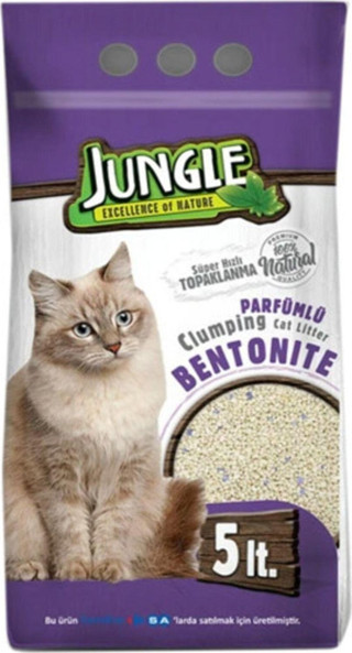 Jungle Parfümlü Kedi Kumu 5 Litre