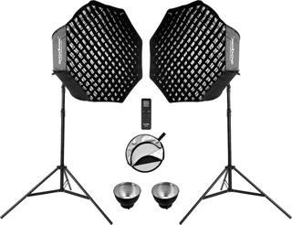 Godox SL60II D 60W LED Video Işığı 2'li Kit