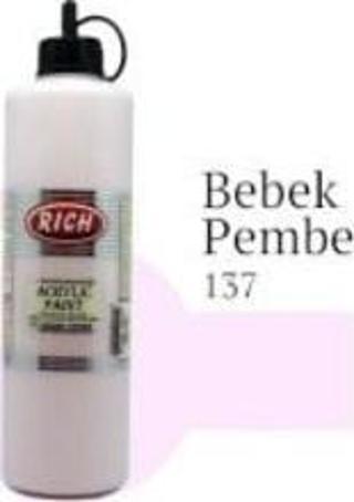 Rich Master Akrilik Boya 500 cc. 137 BEBEK PEMBE