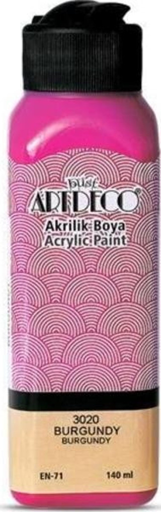 Artdeco Akrilik Boya 140 ml. 3020 BURGUNDY