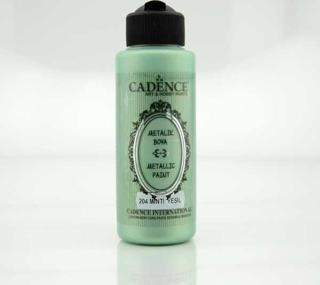 Cadence Metalik Boya 120 ml. 204 Minti Yeşili