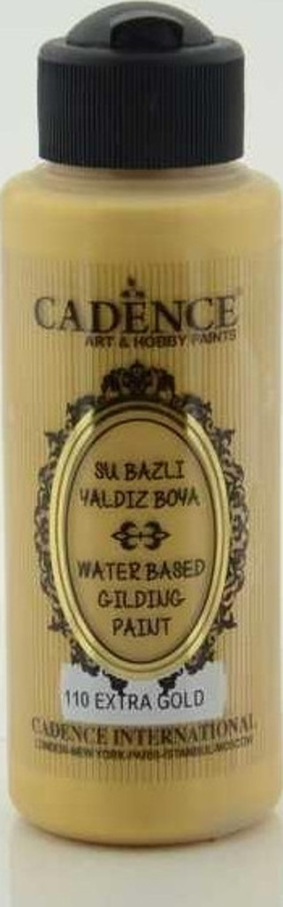 Cadence Su Bazlı Yaldız 120 ml. 110 Extra Gold