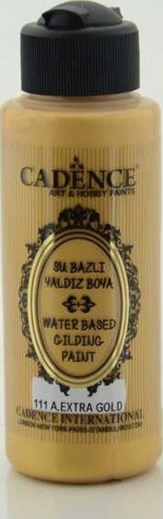 Cadence Su Bazlı Yaldız 120 ml. 111 A.Extra Gold