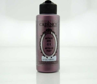 Cadence Metalik Boya 120 ml. 217 Gül Kurusu