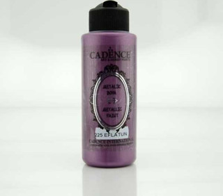 Cadence Metalik Boya 120 ml. 225 Eflatun