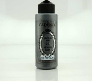 Cadence Metalik Boya 120 ml. 226 Kurşuni