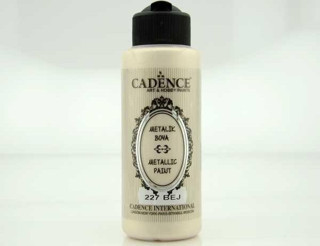 Cadence Metalik Boya 120 ml. 227 Bej