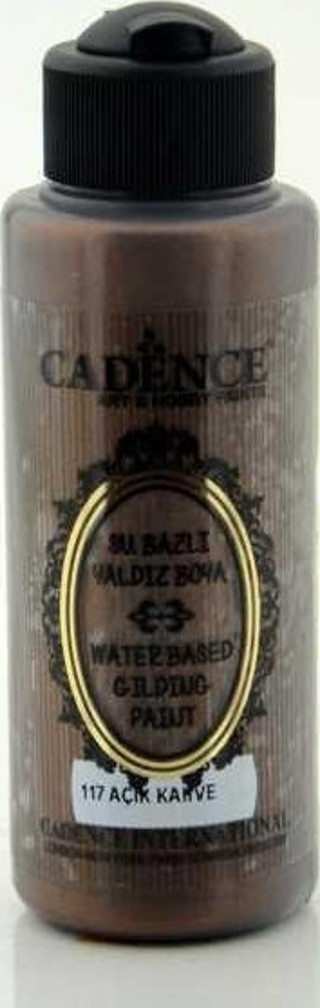 Cadence Su Bazlı Yaldız 120 ml. 117 Açık Kahve