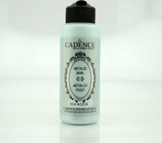 Cadence Metalik Boya 120 ml. 234 Aqua