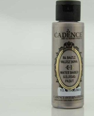 Cadence Su Bazlı Yaldız 70 ml. 113 Antik Gümüş