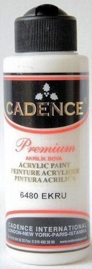 Cadence Premium Akrilik Boya 120 ml. 6480 Ekru