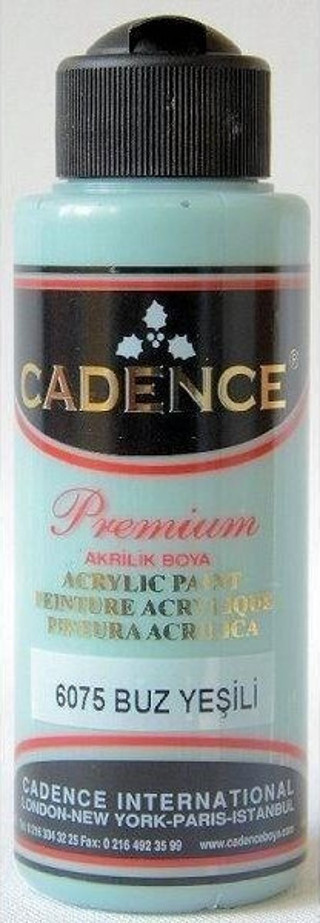 Cadence Premium Akrilik Boya 120 ml. 6075 Buz Yeşili