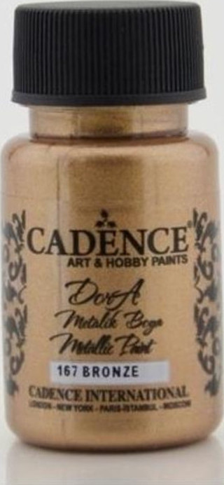 Cadence Dora Metalik Boya 50 ml. 167 Bronz
