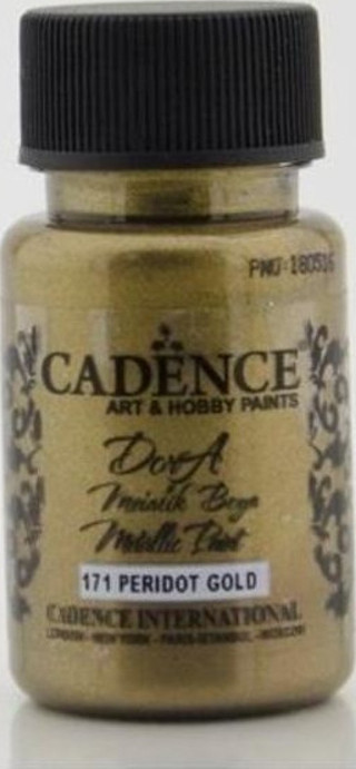 Cadence Dora Metalik Boya 50 ml. 171 Peridot Gold