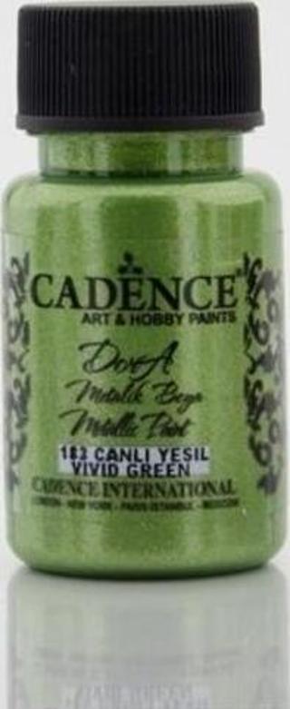Cadence Dora Metalik Boya 50 ml. 183 Canlı Yeşil