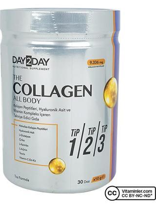 Day2day The Collagen All Body Toz 300 gr 3 Adet