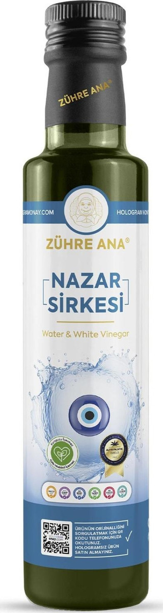 Zühre Ana Nazar Sirkesi Water & White Vinegar 500 Ml