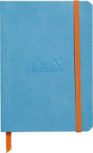 Rhodia Boutique Rodiaramma A6 Yumuşak Kapaklı Çizgili Not Defteri Turquoise Blue 117307C