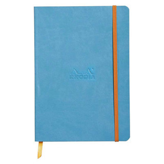 Rhodia Webnotebook A5 80 Yaprak Çizgili Yumuşak Kapak Ciltli Not Defteri Turkuaz 117407