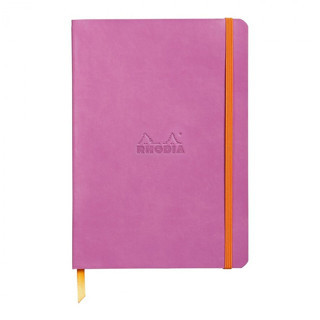 Rhodia Webnotebook A5 80 Yaprak Çizgili Yumuşak Kapak Ciltli Not Defteri Lila 117411