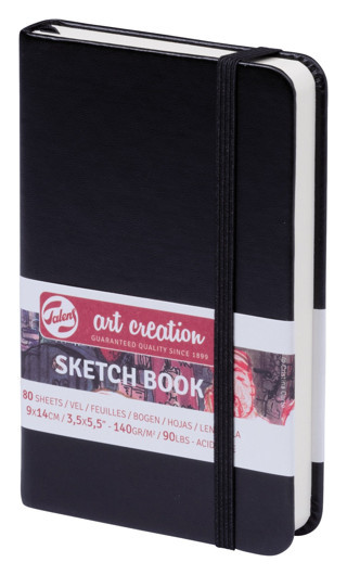 Talens Block Not Defteri 140 Gr 80 Yaprak Black 9X14 Cm