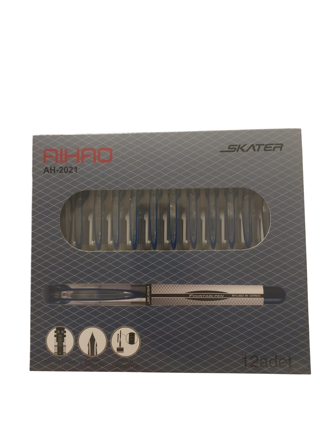 Aihao Dolma Kalem Mavi Ah-2021 (12 Li Paket)