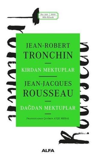 Kırdan Mektuplar - Dağdan Mektuplar - Jean - Jacques Rousseau - Alfa Yayıncılık