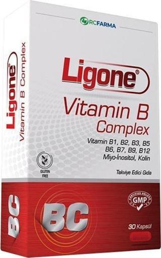 Ligone Vitamin B Complex 30 Kapsül 8699216520444