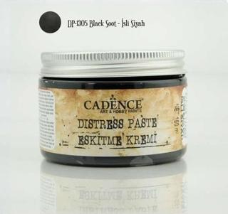 Cadence Distress Paste Eskitme Kremi 150 ml. 1305 İSLİ SİYAH