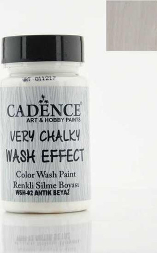 Cadence Wash Effect Renkli Silme Boyası 90 ml. 02 ESKİMİŞ BEYAZ